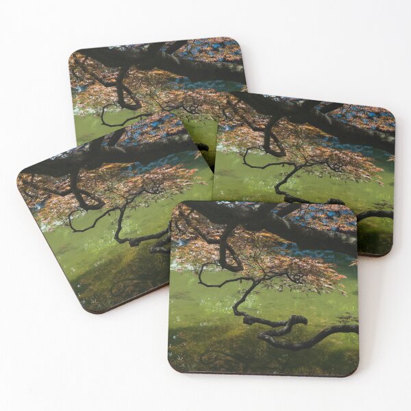 Item preview, Twisted - Graceful Japanese Maple Branches Overwater designed and sold by Georgia Mizuleva.
