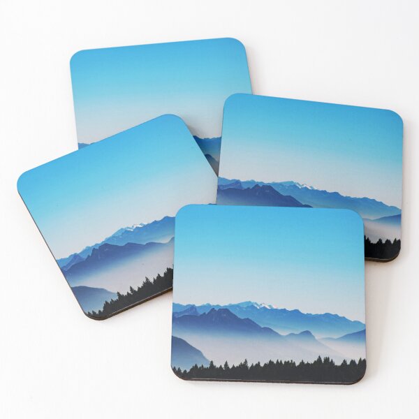Item preview, Beautiful mountain skyline designed and sold by Theleochick.