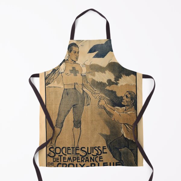 Item preview, retro societe suisse de temperance de la croix bleue vintage reclame designed and sold by CorasPosters.