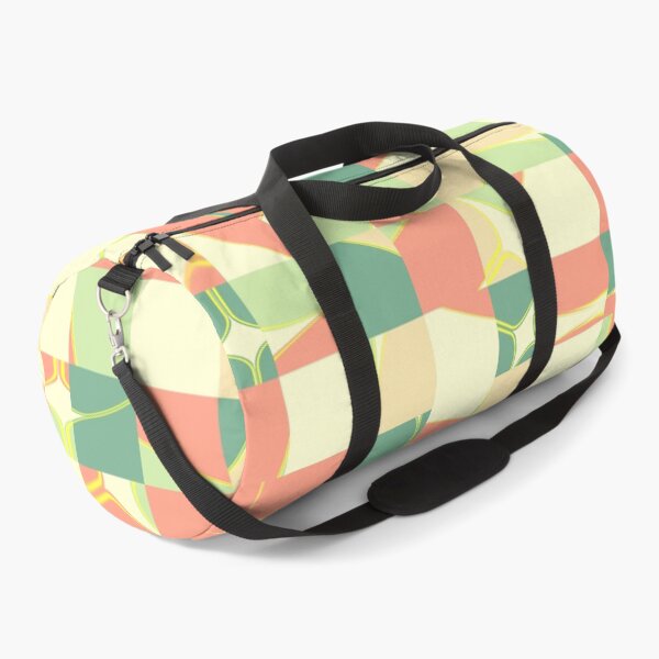 Item preview, Checkered green and salmon designed and sold by Gaspar Avila.