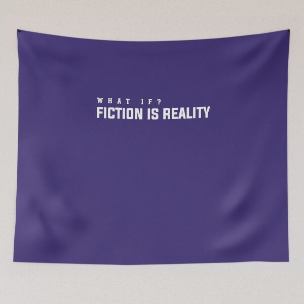 Item preview, What If? Fiction Is Reality designed and sold by Curator Nation.