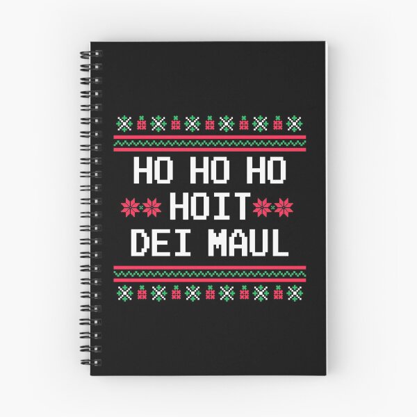 Artikelvorschau, HO HO HO HOIT DEI MAUL LUSTIGER WEIHNACHTSPULLOVER entworfen und verkauft von don1337.