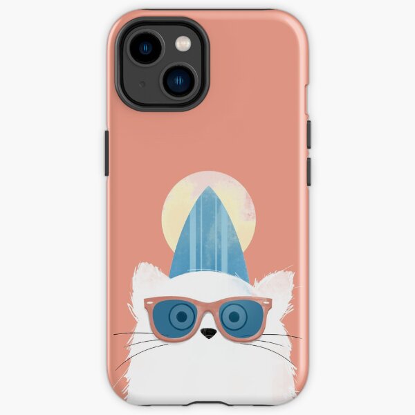 Surfer Beach Cat iPhone Tough Case