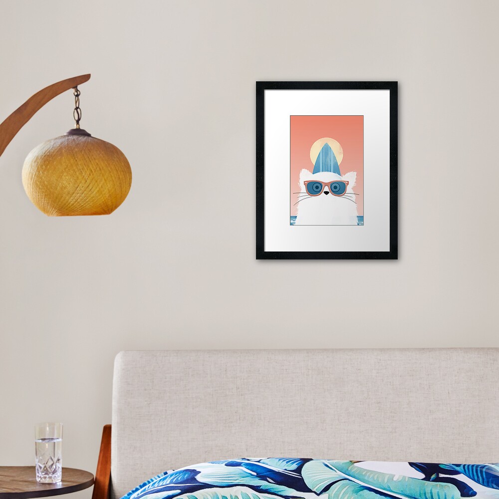 Item preview, Framed Art Print designed and sold by Doozal.