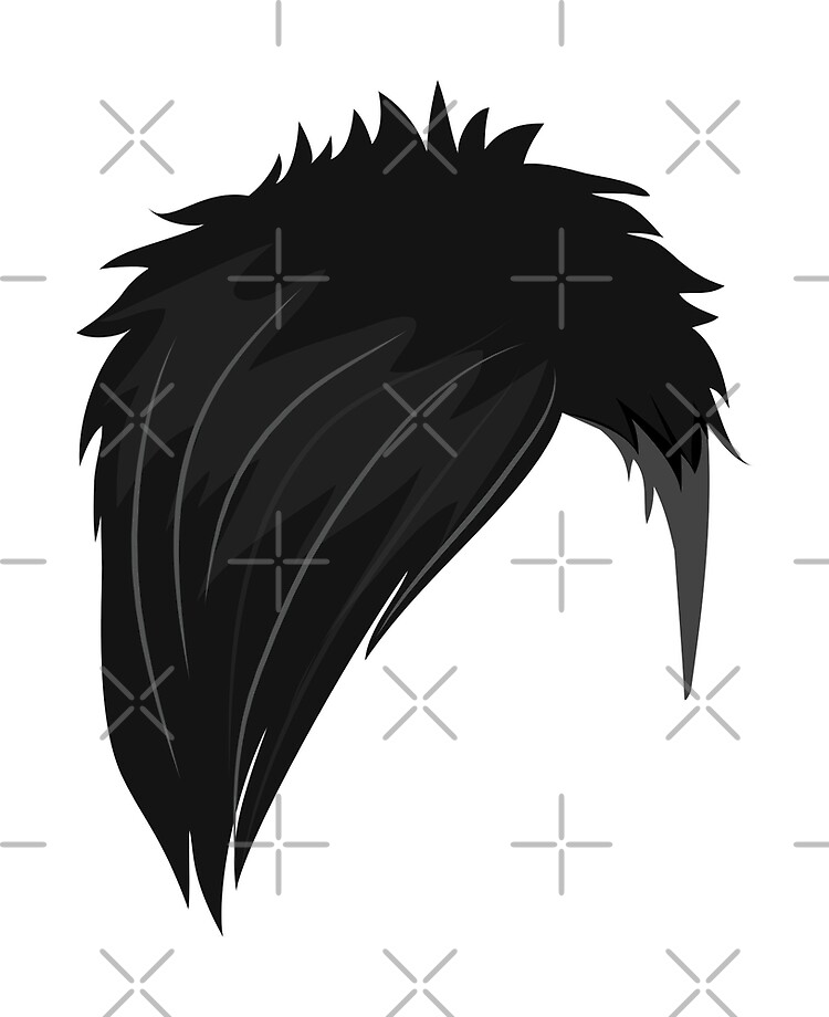 Emo Hair PNG Transparent