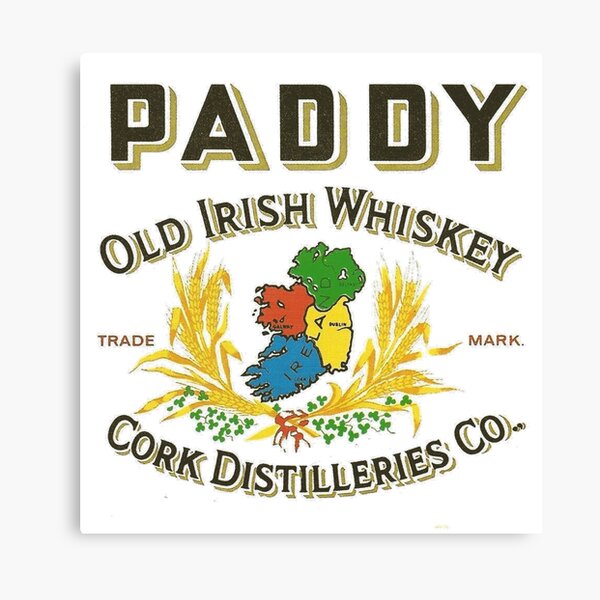 Vintage Premium Old Irish-Logos Canvas Print