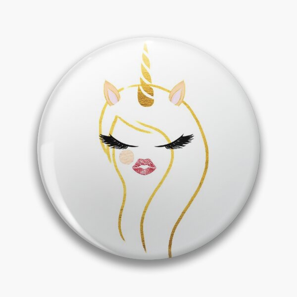 Item preview, Elegant Unicorn in Gold designed and sold by BlushPearls.
