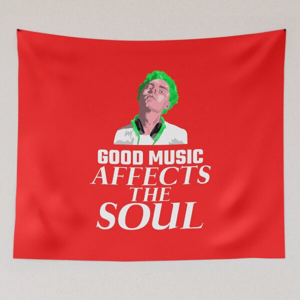Item preview, Good Music Affects The Soul Pop Art Design designed and sold by TeesByMark.