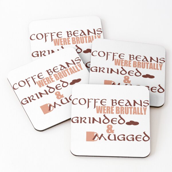 Item preview, COFFEE BEANS were mugged designed and sold by GetThatStuff.