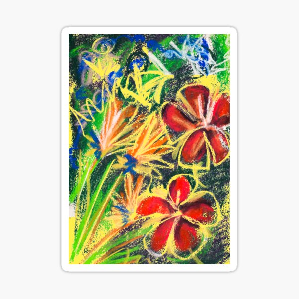 I Like Flowers! Sticker
