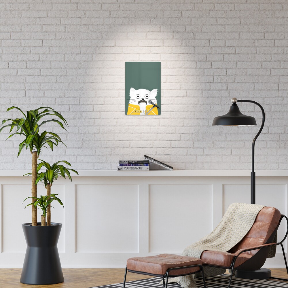 Item preview, Metal Print designed and sold by Doozal.