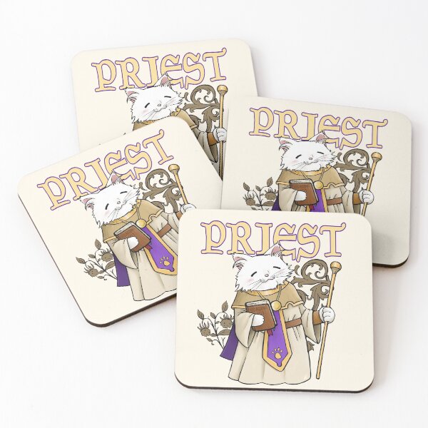 Item preview, Priest Cat designed and sold by cochambrator.