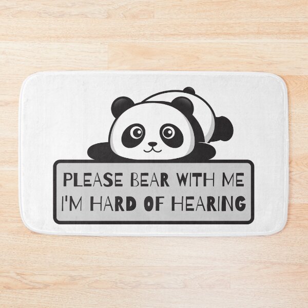 Item preview, Please Bear With Me I Am Hard Of Hearing designed and sold by m95sim.