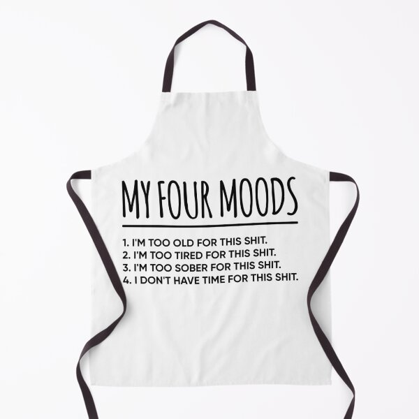 Item preview, My four moods T shirt designed and sold by GoldenDov.