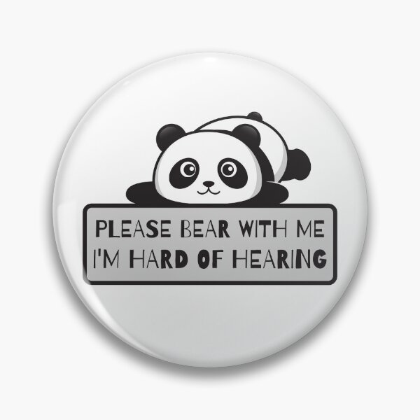 Item preview, Please Bear With Me I Am Hard Of Hearing designed and sold by m95sim.