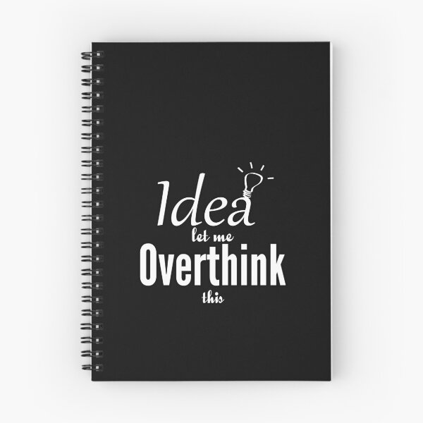 Item preview, Copy of let me overthink this designed and sold by blurry-mind.