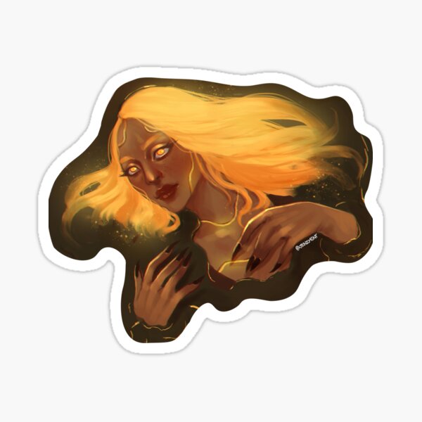 Witchtober: Fire Sticker