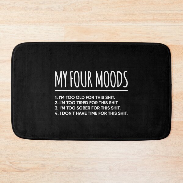 Item preview, My four moods T shirt designed and sold by GoldenDov.