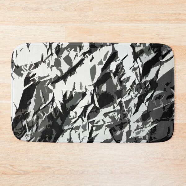 Item preview, Digital Organic Abstract Camouflage Pattern in Grey designed and sold by ShopieHome.