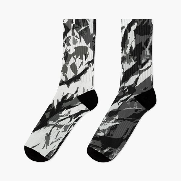 Item preview, Digital Organic Abstract Camouflage Pattern in Grey designed and sold by ShopieHome.