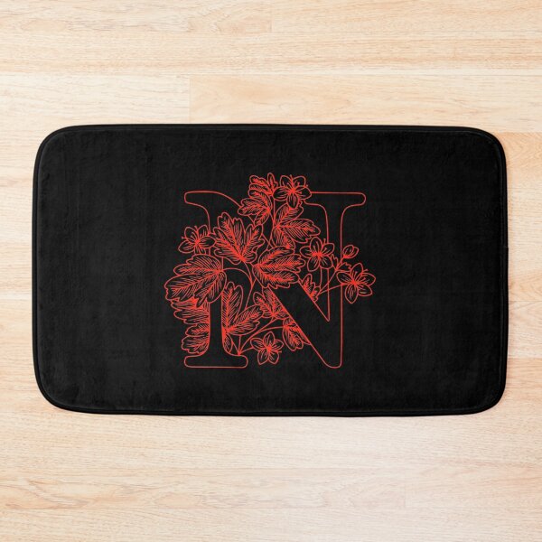 Item preview, FLORAL ALPHABET - N designed and sold by Rabique.