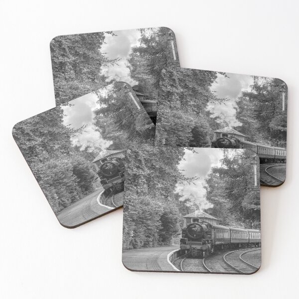 Item preview, Lakeside Railway Station - Black and White designed and sold by Steve H Clark.