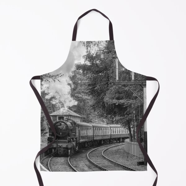 Item preview, Lakeside Railway Station - Black and White designed and sold by Steve H Clark.