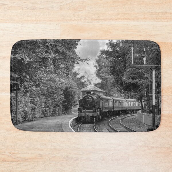 Item preview, Lakeside Railway Station - Black and White designed and sold by Steve H Clark.