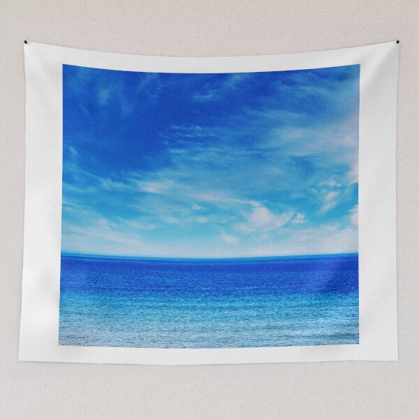 Item preview, Gorgeous blue sea scenery, beautiful blue sea waves.. designed and sold by Theleochick.