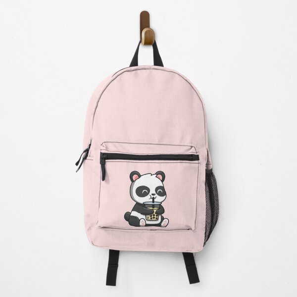 Item preview, Baby Panda drinking boba tea designed and sold by lettersbysid.