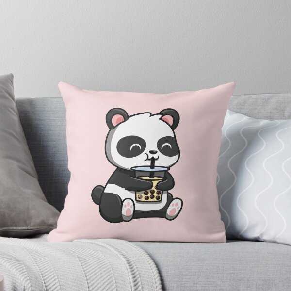 Item preview, Bebé Panda bebiendo té de boba designed and sold by lettersbysid.