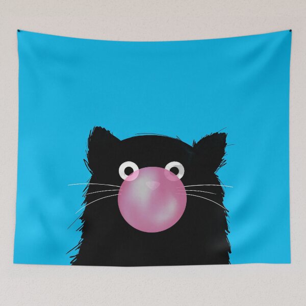 Item preview, Chewing Gum Bubble Cat designed and sold by Doozal.