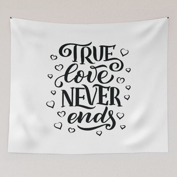 Item preview, True Love Never Ends designed and sold by GoodVibesWX9.