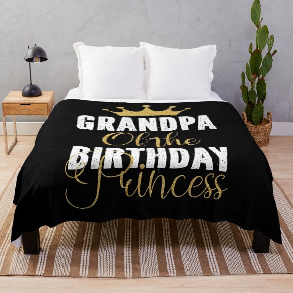 Item preview, Grandpa Of The Birthday Princess Girls Party product designed and sold by Grabitees.