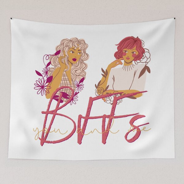 Item preview, Sisterhood BFFs Best Friends Forever designed and sold by Nathalie Aynié.