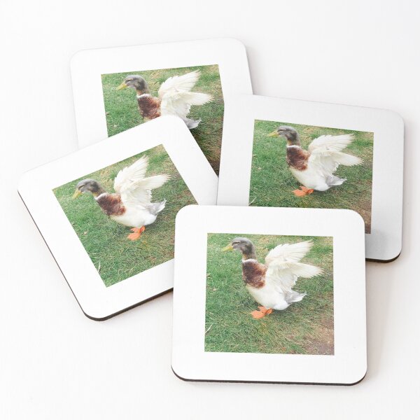 Item preview, Drake Pepi, with orange feet by Jeni Foubister designed and sold by CastlemaineMS.