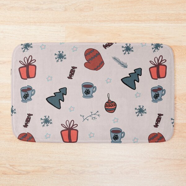 Item preview, Neutral scandi christmas pattern designed and sold by Favegiftings1.