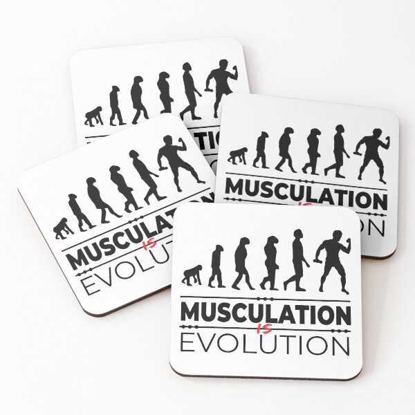 Item preview, Bodybuilding is evolution - Message Humor Parodie designed and sold by rubislys.