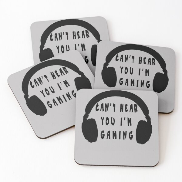 Item preview, Can't Hear You I'm Gaming Quote Funny Gamer Gift Headphone designed and sold by Sarah38.