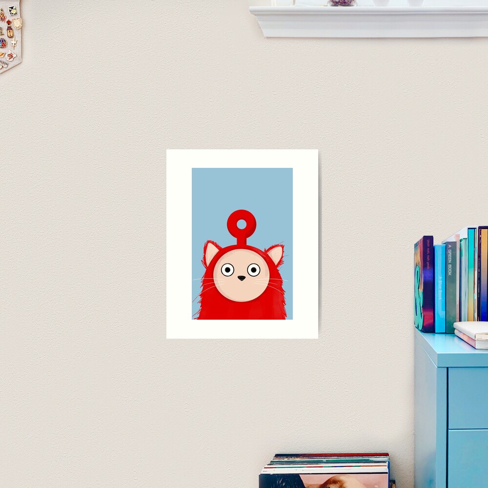 Tubbie Cat Art Print