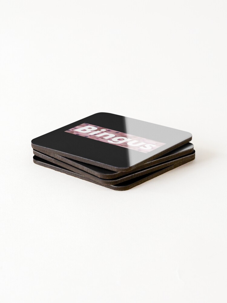 Thumbnail 4 of 5, Coasters (Set of 4), Bingus Label designed and sold by Rzera-.