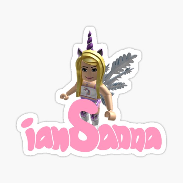 Iamsanna Stickers Redbubble - what is iamsanna roblox name