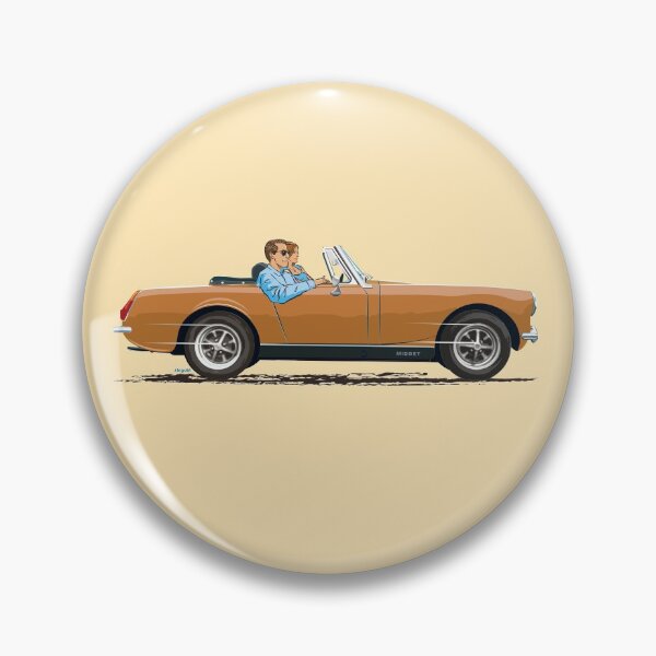 Item preview, Blaze Orange coloured Mk3 Midget – with round wheel arches designed and sold by Bigs66.