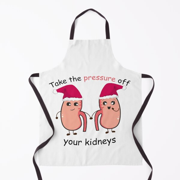 Item preview, kidneys in Christmas hats designed and sold by importato.