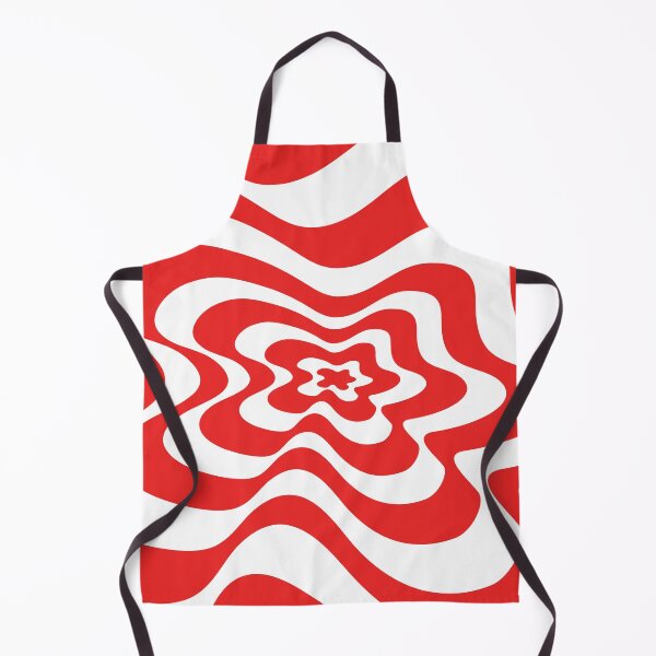Item preview, Abstract pattern - red and white. designed and sold by K.S ART.