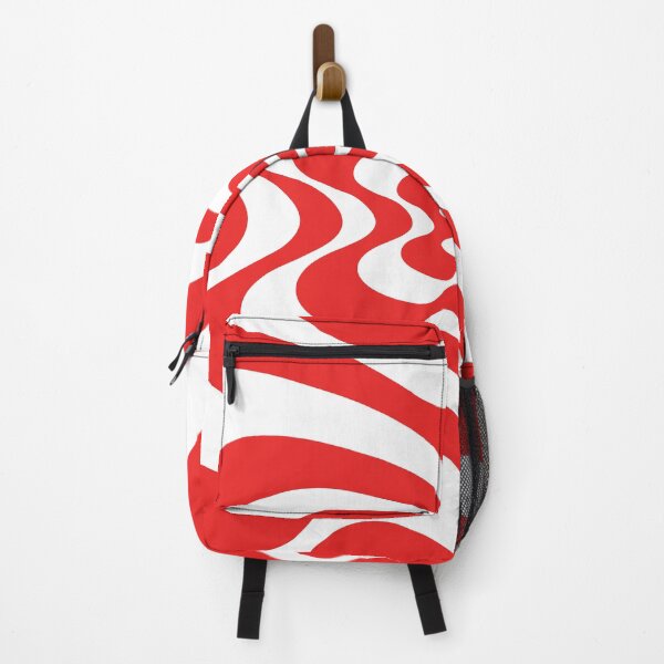 Item preview, Abstract pattern - red and white. designed and sold by K.S ART.