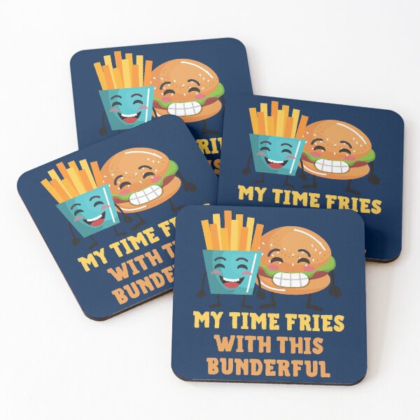 Item preview,  My time fries with this bunderful Kawaii burger french fries designed and sold by KawaiiPark.