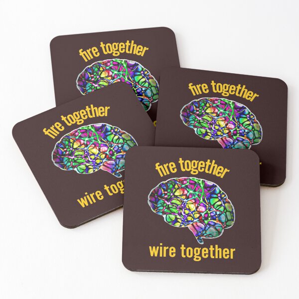 Item preview, fire togethere, wire together designed and sold by doctors-apparel.