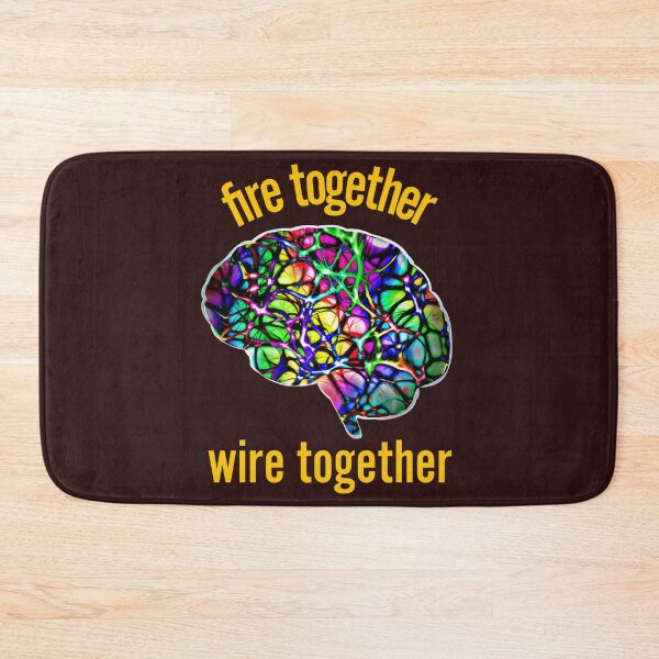 Item preview, fire togethere, wire together designed and sold by doctors-apparel.