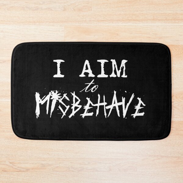 Item preview, I aim to misbehave designed and sold by UDDesign.